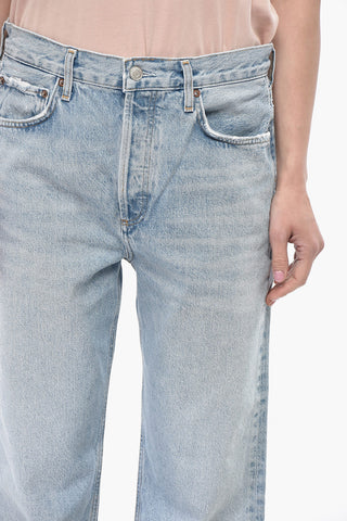 Straight-Fit Light-Wash Denim Jeans FRAN 20cm
