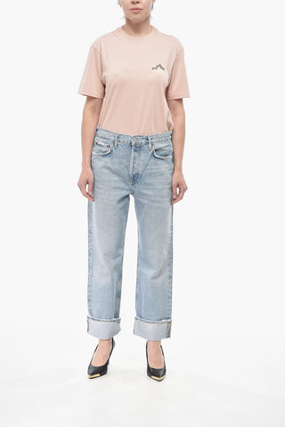 Straight-Fit Light-Wash Denim Jeans FRAN 20cm