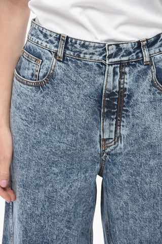 Jeans TWISTED In Stone-Wash-Denim 25cm