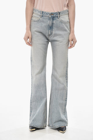 Light-Wash Denim Bootcut Jeans 28cm