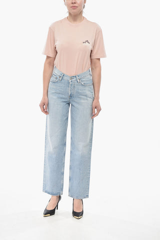 Baggy-Fit-Jeans mit V-Taille 21cm