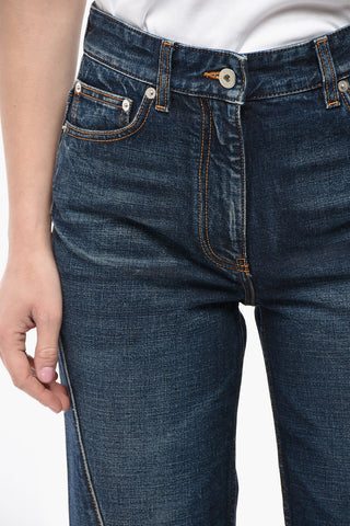 Dark Wash Denim Slim-Fit Jeans 22cm