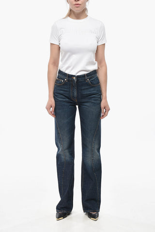 Dark Wash Denim Slim-Fit Jeans 22cm