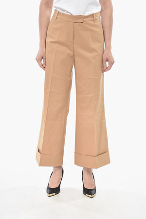 Chino-Hose Cropped Fit MELODIA Mit Umschlägen