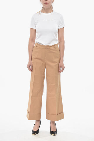 Chino-Hose Cropped Fit MELODIA Mit Umschlägen