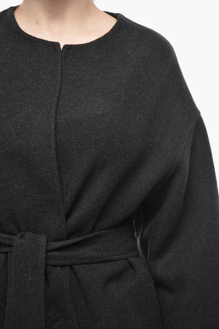 Pure Cashmere Coat With Belt