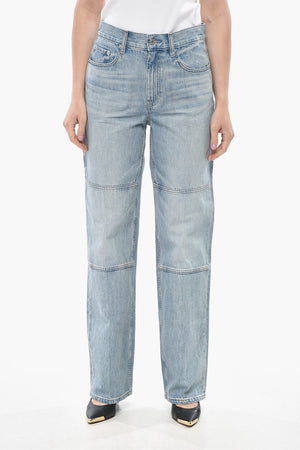 Slim Fit Denim Jeans Light Wash 22cm