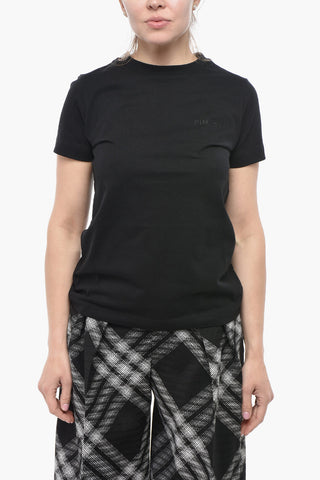 Crewneck T-Shirt START With Embroidered Logo