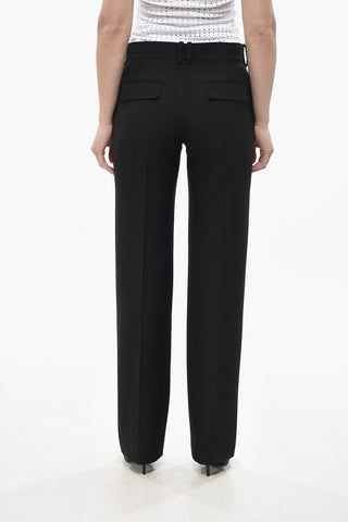 4-Pocket SELVIE Virgin Wool-Blend Pants