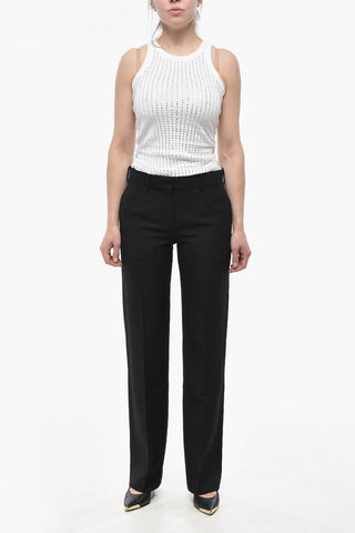 4-Pocket SELVIE Virgin Wool-Blend Pants