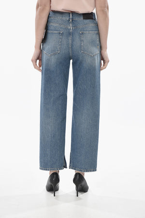 Jeans LOVELY mit geradem Bein und Mid-Wash 23cm