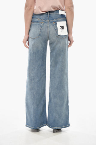 Jeans Wide Leg BLASTED a Vita Media