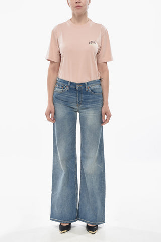 Jeans Wide Leg BLASTED a Vita Media