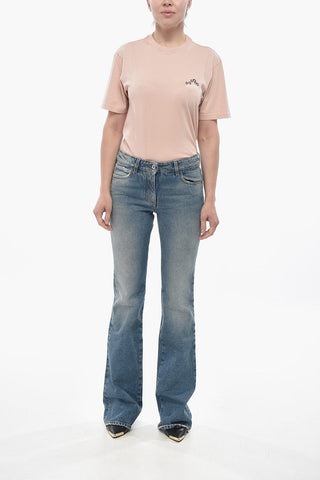 Denim Bootcut Jeans Vintage Wash 24cm