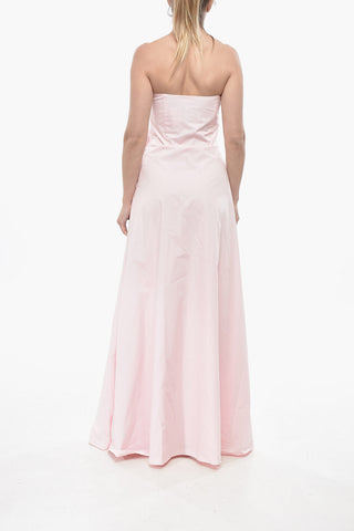 Strapless CASWEL Cotton-Blend Dress