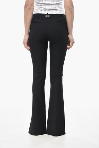 JEANS COUTURE Bootcut-Hose mit Schnürdetail