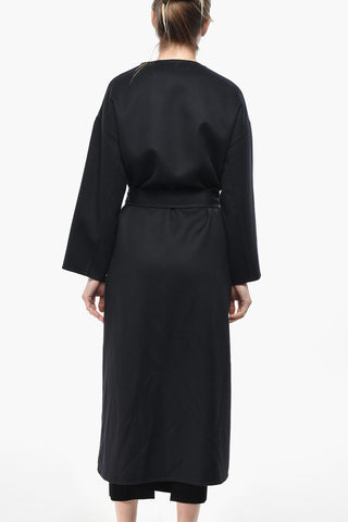 Pure Cashmere Coat With Belt