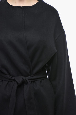Pure Cashmere Coat With Belt