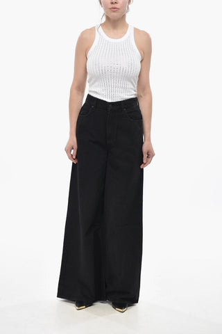 SNACKSJeans Wide Leg in Misto Cotone