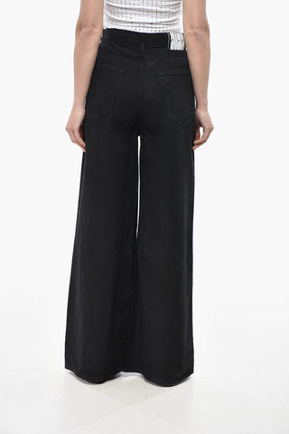 SNACKSJeans Wide Leg in Misto Cotone