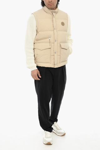 Piumino in Nylon Smanicato