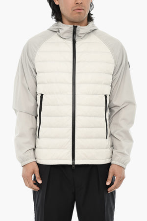 Quilted Nylon Puffer Jacket With Hood