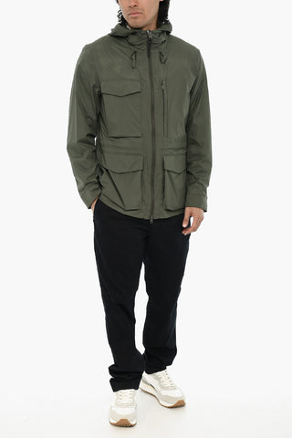 Utility-Jacke RIPSTOP MOUNTAIN aus Nylon mit Kapuze