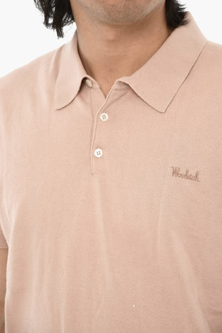 Polo in Tinta Unita con Logo Ricamato