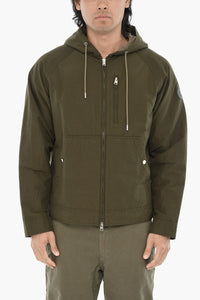 Cotton-Blend Jacket LOBSTER with Hood