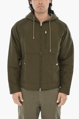 Jacke aus Baumwollmischung LOBSTER mit Kapuze