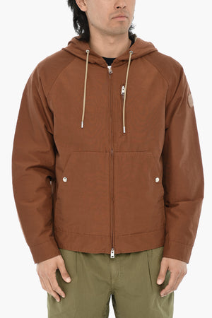 Cotton-Blend Jacket LOBSTER with Hood