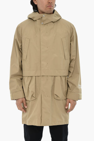 Nylon Parka with Removable Lining