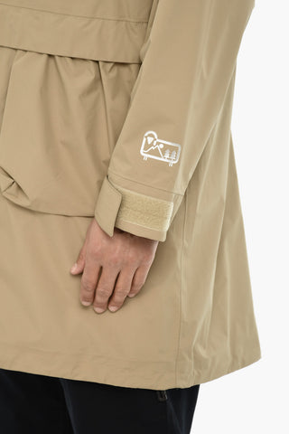 Parka in Nylon con Interno Sfoderabile