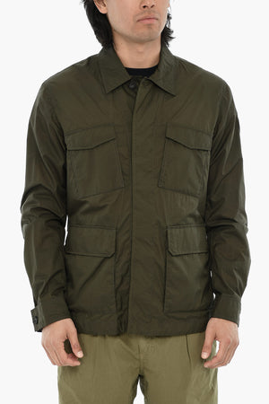 Utility-Overshirt aus Nylon