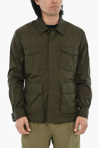 Utility-Overshirt aus Nylon