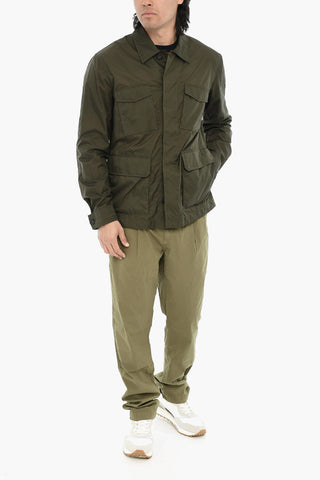 Utility-Overshirt aus Nylon