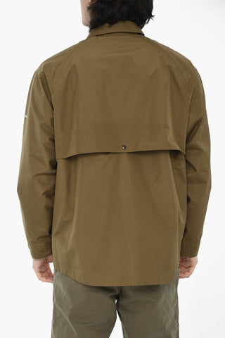 Overshirt in Tessuto Gore-tex a Tinta Unita