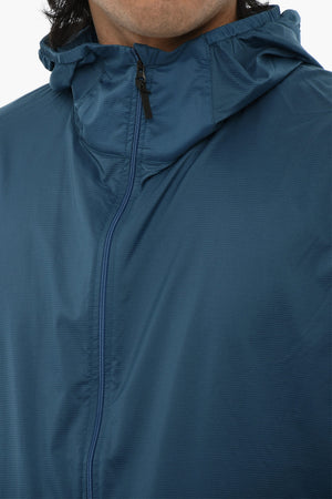 Nylon-Windjacke mit Kapuze