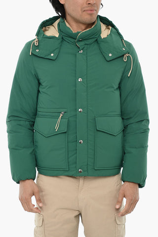 Einfarbiger Puffer ECO ALEUTIAN Mit Abnehmbarer Kapuze