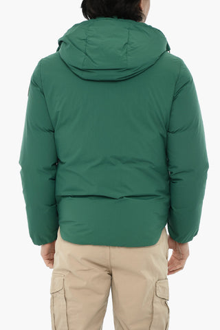 Einfarbiger Puffer ECO ALEUTIAN Mit Abnehmbarer Kapuze