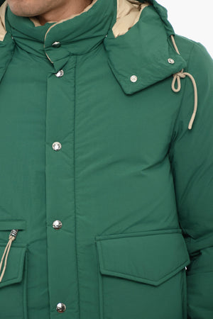 Einfarbiger Puffer ECO ALEUTIAN Mit Abnehmbarer Kapuze