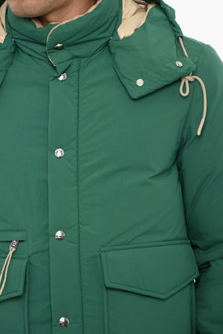 Einfarbiger Puffer ECO ALEUTIAN Mit Abnehmbarer Kapuze