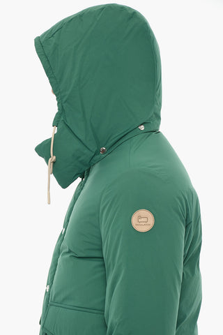 Einfarbiger Puffer ECO ALEUTIAN Mit Abnehmbarer Kapuze