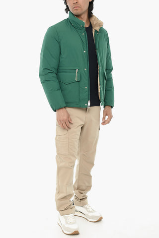 Einfarbiger Puffer ECO ALEUTIAN Mit Abnehmbarer Kapuze