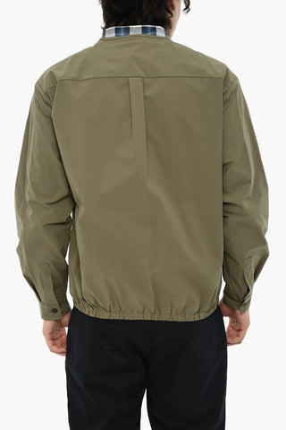Overshirt HIGH AERATION in Tinta Unita con Abbottonatura Frontale