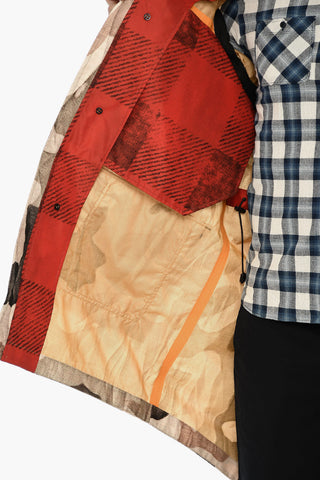 GRIFFIN Gemusterter Parka LOVELAND FISHTAIL mit abnehmbaren Ärmeln