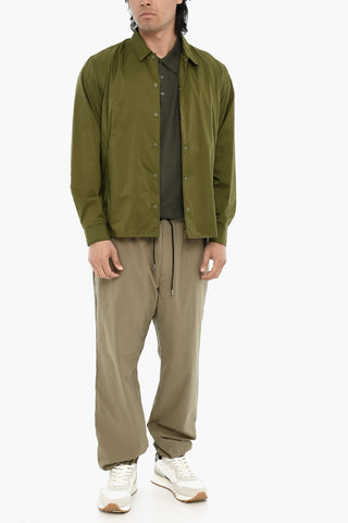 Nylon Overshirt HIGH AERATION with Front Buttoning