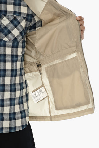 Nylon-Stretch-Utility-Jacke mit Kapuze