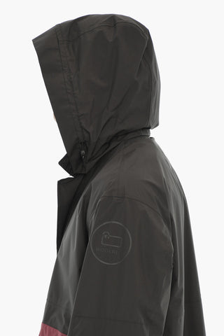 Two-Tone Coat DELAWARE with Hood