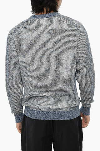 Linen and Cotton Crewneck Sweater MOULINE'